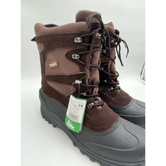 NEW Itasca KETCHIKAN Men's Work Boot Brown US Size 14 6544055 - Picture 3 of 10